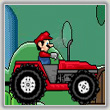 Супер Марио на тракторе